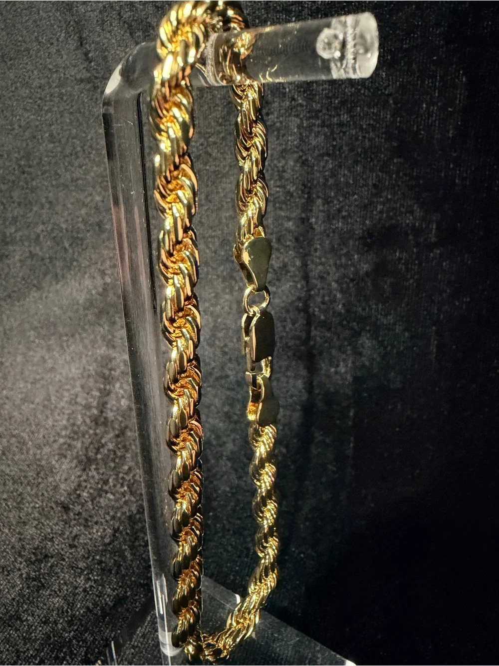 Rope Bracelet 9in 5MM 14K Stamped Gold Filled Brand New